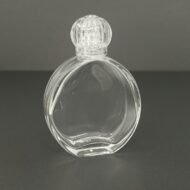 CAM ŞİŞE 70 CC ELMA MODEL-KRAL TACI KAPAK+PLASTİK TIPA - Görsel 1