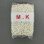İNCİ YUVARLAK 10 MM DELİKLİ-500 GR - KREM RENK - Görsel 1