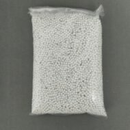 İNCİ YUVARLAK 4 MM DELİKLİ-500 GR -BEYAZ  RENK - Görsel 1