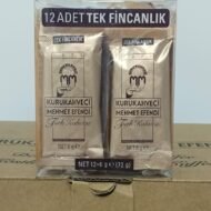 KURU KAHVECİ MEHMET EFENDİ TÜRK KAHVESİ 6X12 GR - Görsel 1