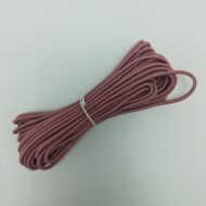 YUVARLAK LASTİK 10 MT-GÜL KURUSU - Görsel 1