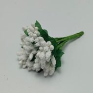 ÇİÇEK PITIRCIK 12 Lİ DEMET-BEYAZ - Görsel 1